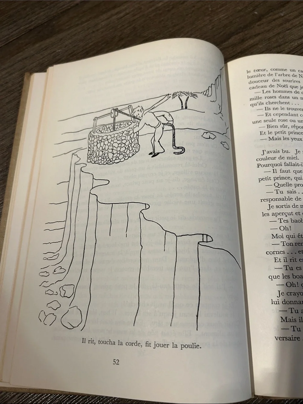 Vintage Le Petit Prince Antoine De Saint Exupery 1946 Educational Edition